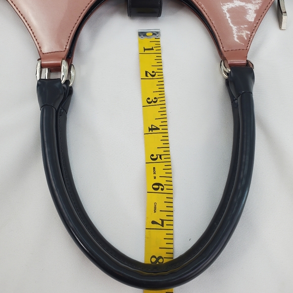 Beijo Taupe Orange PU Leather Shoulder Bag - Picture 10 of 15